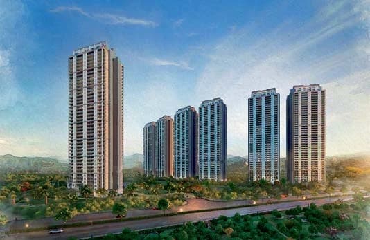 DLF Privana South — Developer artist’s impression; not a completed building or offered unit.