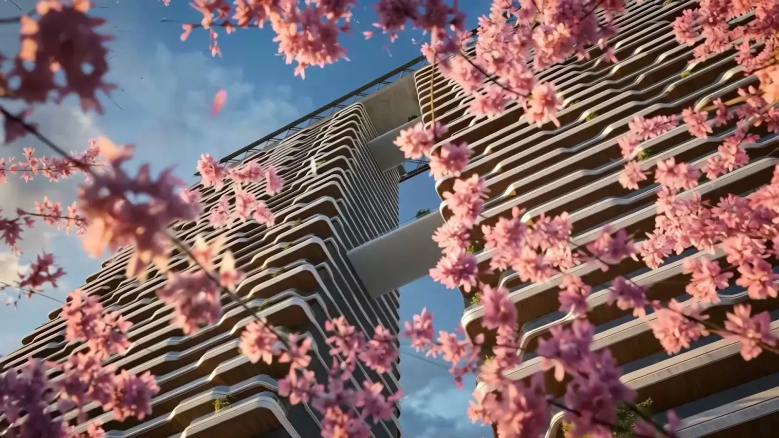 Official conceptual exterior visual of CRC The Peridona at Jaypee Greens, Greater Noida