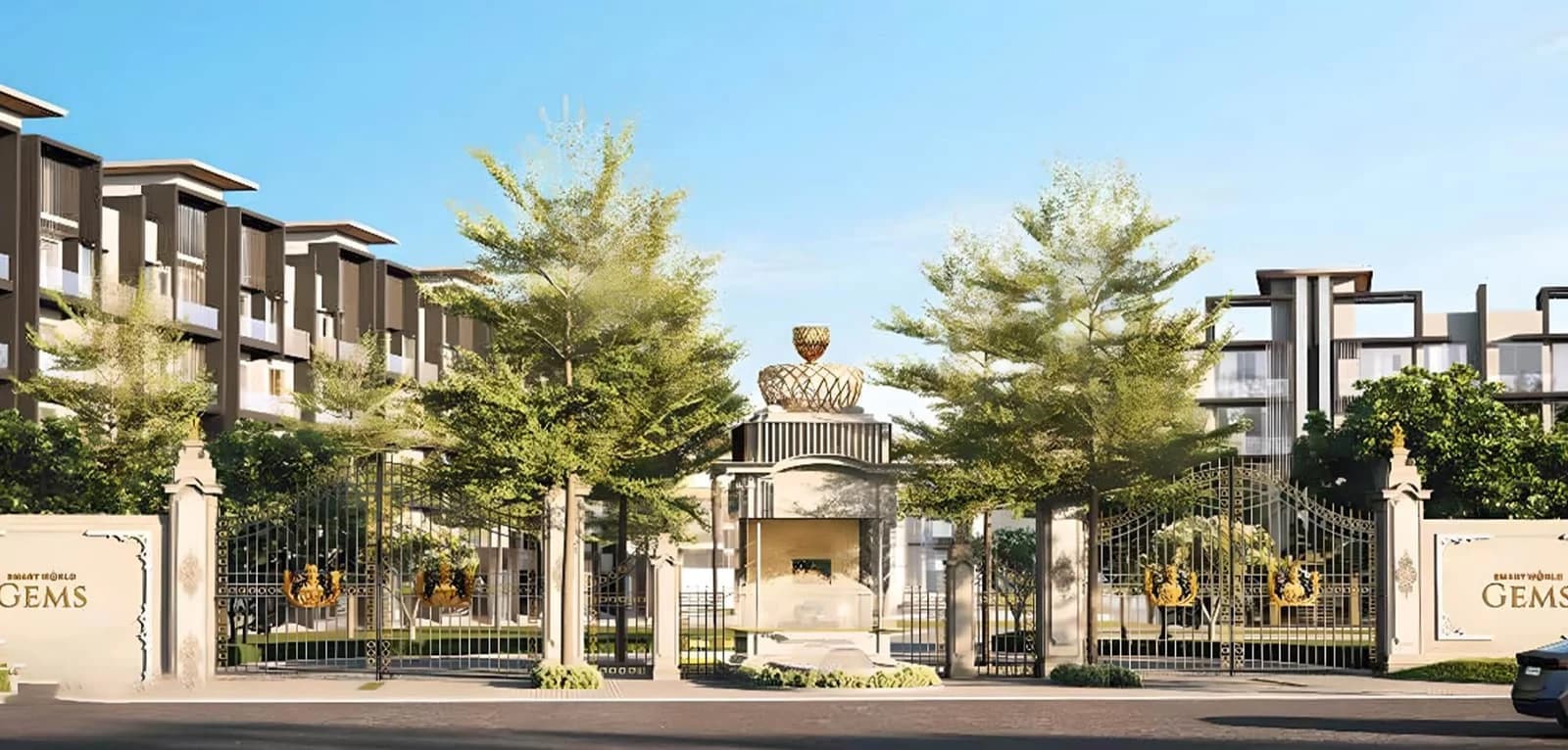 Smartworld Gems — Gated arrival, artistic impression