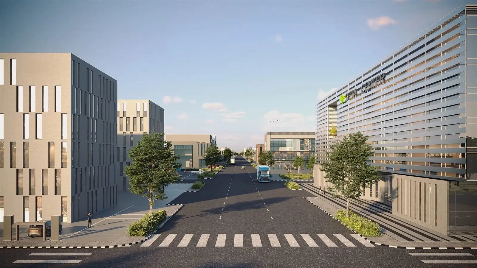 M3M Innovation Park business district, developer artistic impression