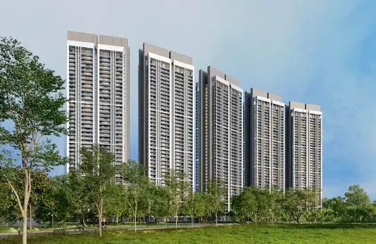 DLF Privana West — Developer artist’s impression; not a completed building or offered unit. — Developer artist’s impression; not a completed building or offered unit.