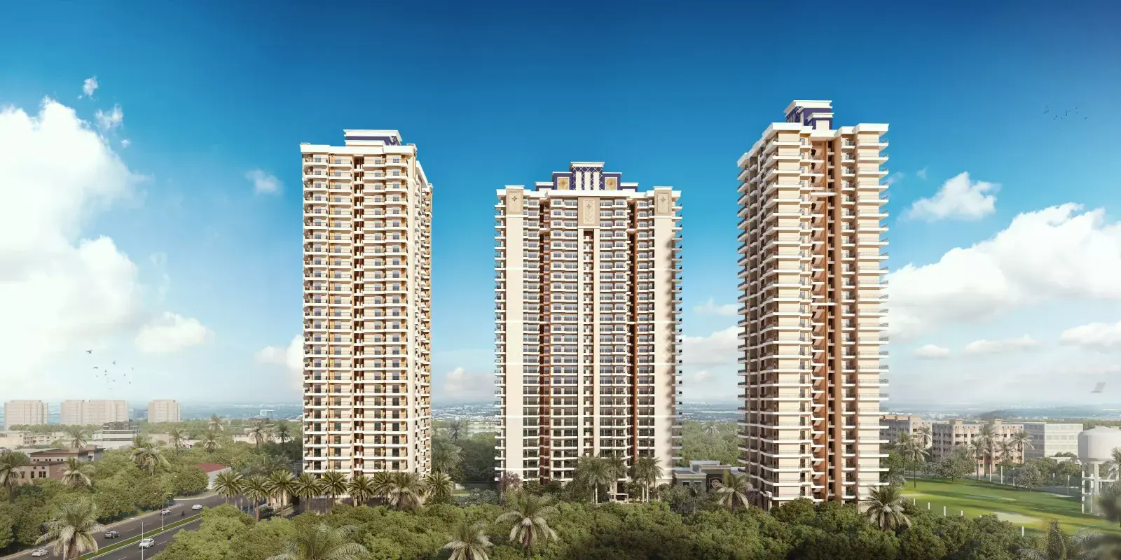 SKA Divine: Exterior towers — artistic impression · Source: SKA Group