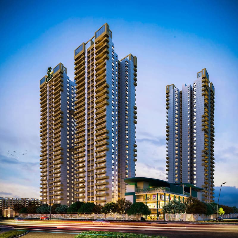 Eden at Wave City: Elevation — artistic impression · Source: Wave City