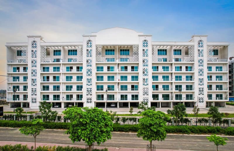 Veridia at Wave City: Elevation — developer-labelled actual project image · Source: Wave City